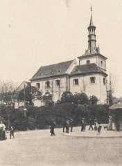historické foto kostela