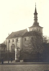 historické foto kostela