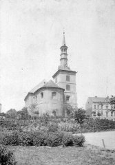 historické foto kostela