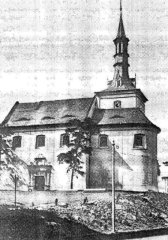 historické foto kostela