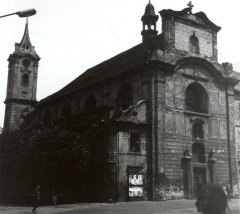 historické foto kostela