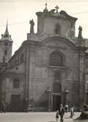 historické foto kostela