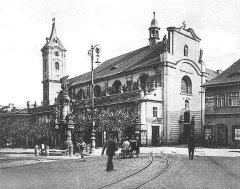 historické foto kostela