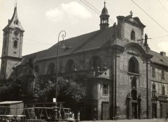 historické foto kostela