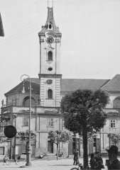 historické foto kostela