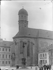 historické foto kostela