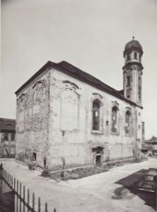 historické foto kostela