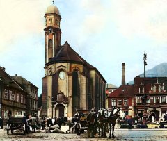 historické foto kostela