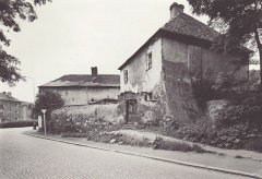 historické foto vstupu do zahražanského dvorce