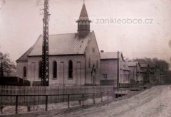 historické foto kostela