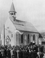 historické foto kostela