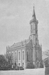 historické foto kostela