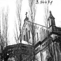 kostel před odstřelem