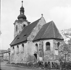 historické foto kostela
