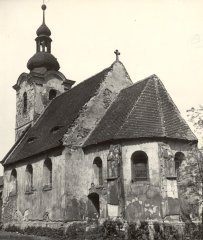 historické foto kostela