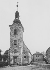 historické foto kostela