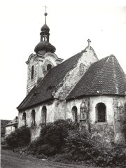 historické foto kostela
