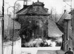 odstřel kaple