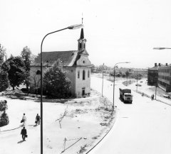 historické foto kostela