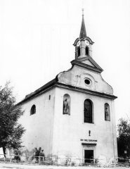 historické foto kostela