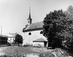 historické foto kostela