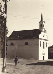 historické foto kostela