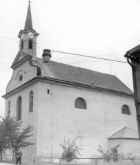 historické foto kostela