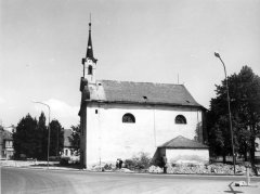 historické foto kostela