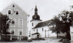 historické foto kostela