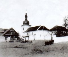 historické foto kostela