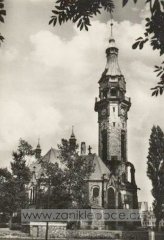 historické foto kostela