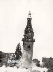odstřel věže