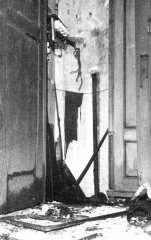 historické foto interiéru kostela