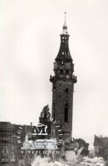 odstřel věže