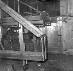 historické foto interiéru kostela