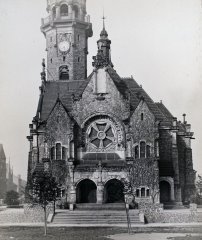 historické foto kostela