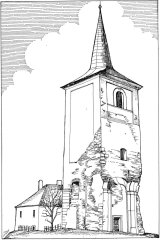 kresba věže