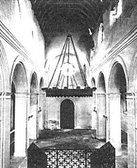 historické foto interiéru kaple