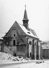 kostel po zboření špitálu