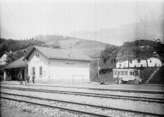 historické foto kaple (vpravo nahoře)