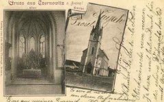 historické foto kostela