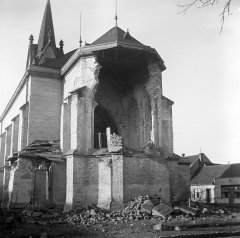 kostel po bombardování 20.11.1944