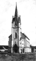 historické foto kostela