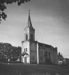 historické foto kostela