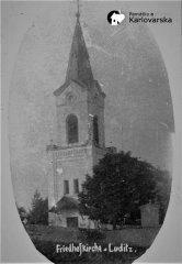 historické foto kostela