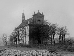 historické foto kostela