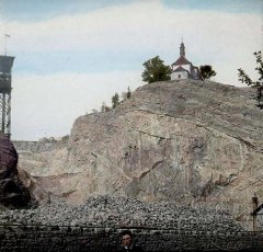 historické foto kostela