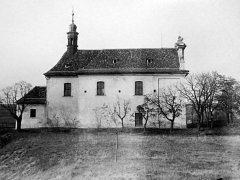 historické foto kostela