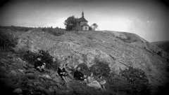 historické foto kostela