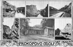 dobová pohlednice s kostelem